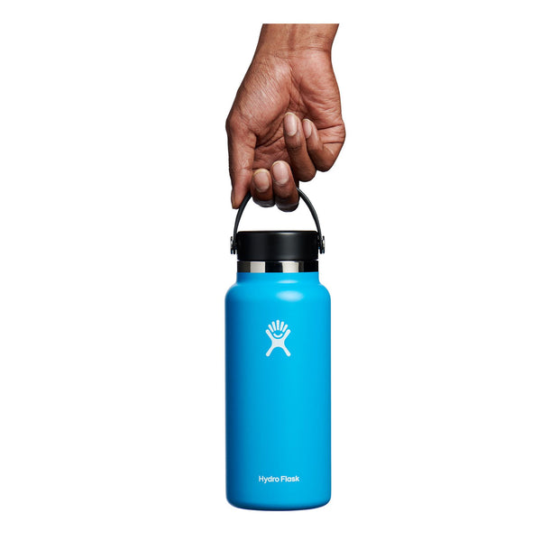 Hydro Flask 40 Oz Water Bottle in White - W40BTS110