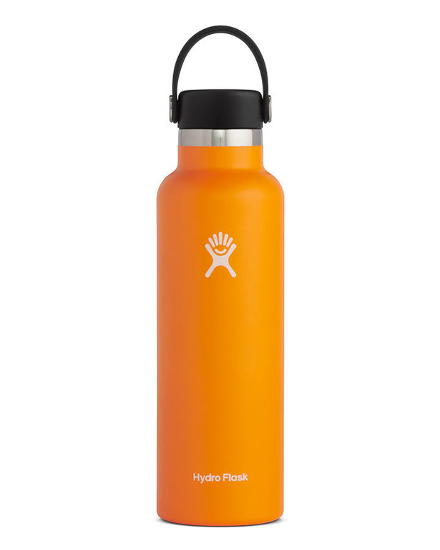 Hydro Flask Standard Mouth Water Bottle with Flex Cap Rain 21oz/621ml 