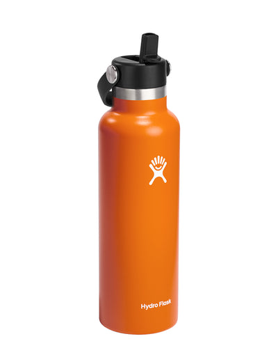 Hydro Flask Standard Mouth Water Bottle, Olive, 21 Oz Capacity