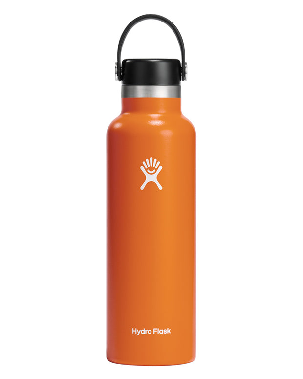 Hydro Flask Water Bottle - Stainless Steel & Vacuum Insulated - Wide Mouth  2.0 with Leak Proof Flex Cap - 32 oz, Watermelon