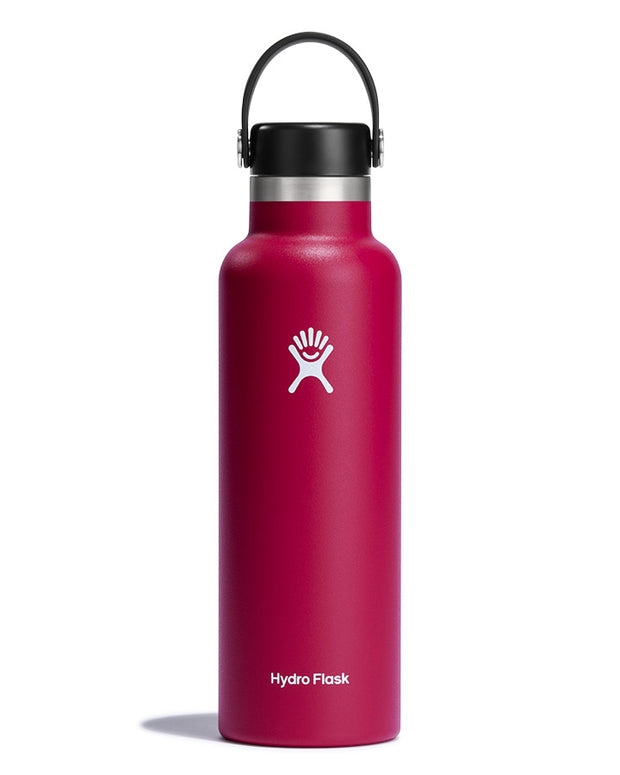 Hydro Flask Water Bottle - Stainless Steel & Vacuum Insulated - Wide Mouth  2.0 with Leak Proof Flex Cap - 32 oz, Watermelon