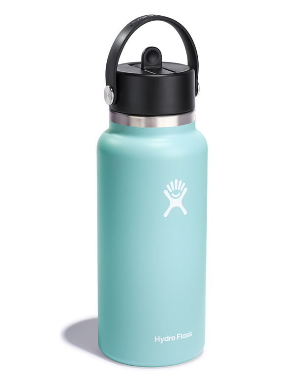 Hydro Flask Kids Wide Mouth Straw 12oz Bottle - Honeydew