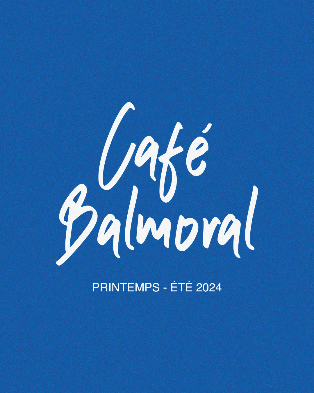 Cafe Balmoral 2024