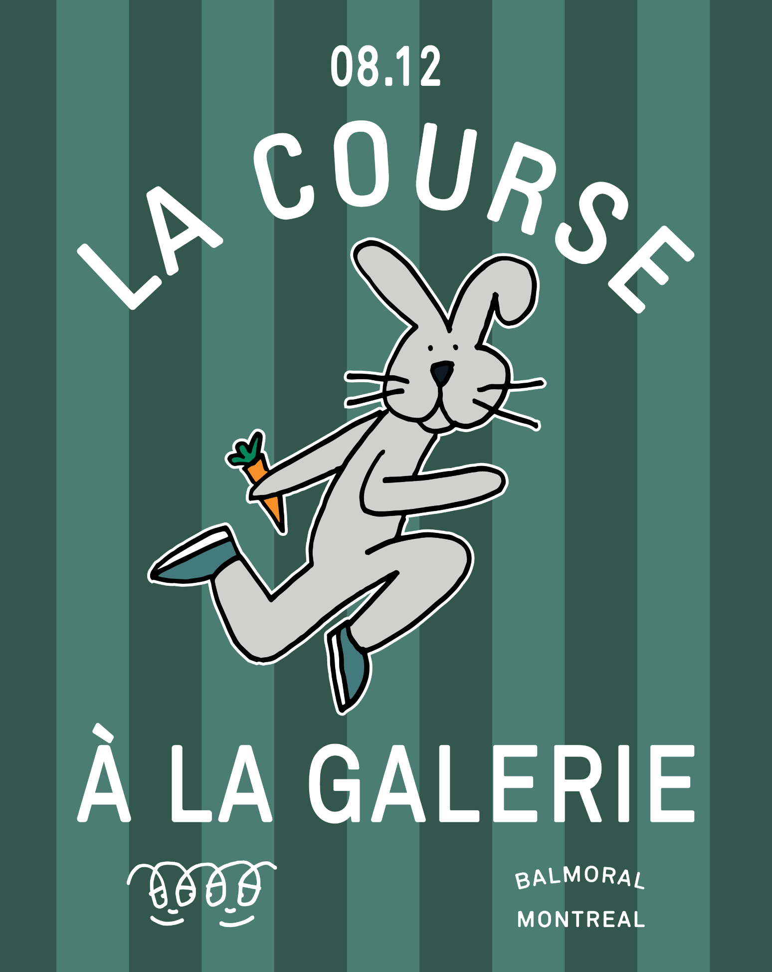 la course a la galerie