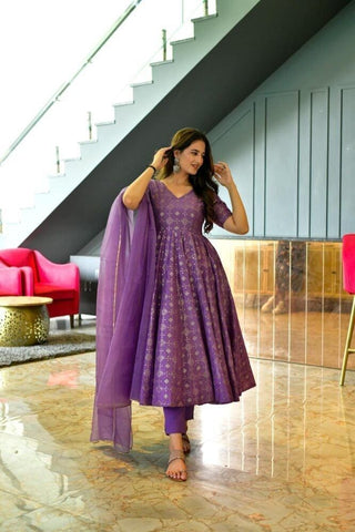Designer Cotton Salwar Kameez at Rs 699 | Cotton Suit in Delhi | ID:  8880259133