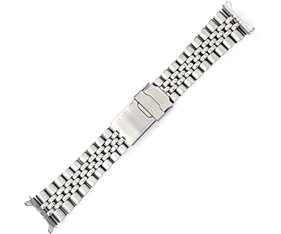 SEIKO SKX009 SKX007 22MM Stainless Steel Silver Men's Watch Band