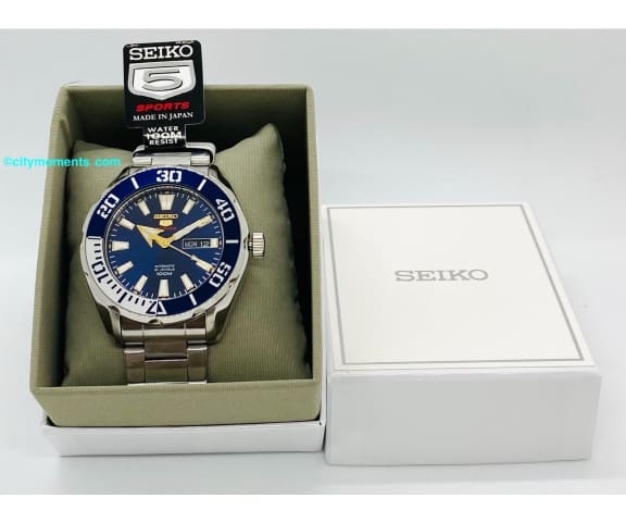 SEIKO SRPC51J1 Japan Made Automatic Analog Blue Dial Stainless Steel Men's  Watch