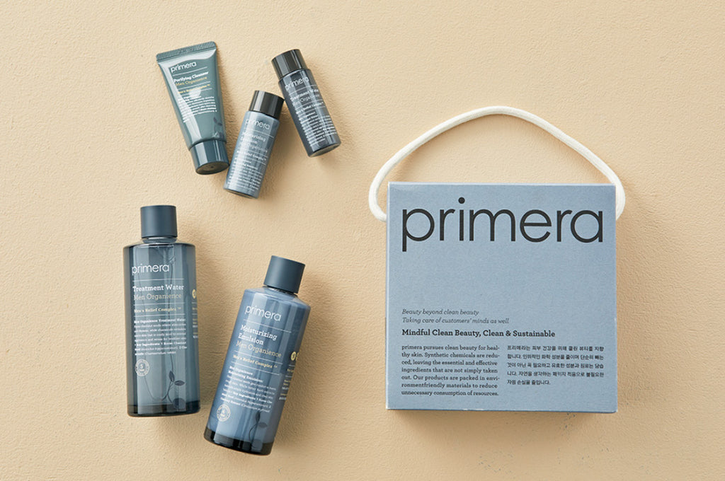 [Primera] Men's Organience Essential Korean Skincare Set