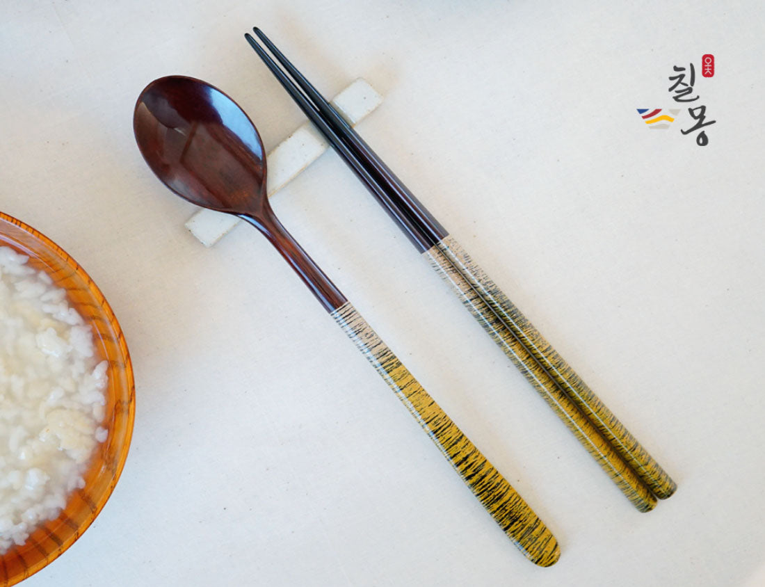 Chilmong] Premium Ottchil Chopstick Set - Wave Collection – Gochujar