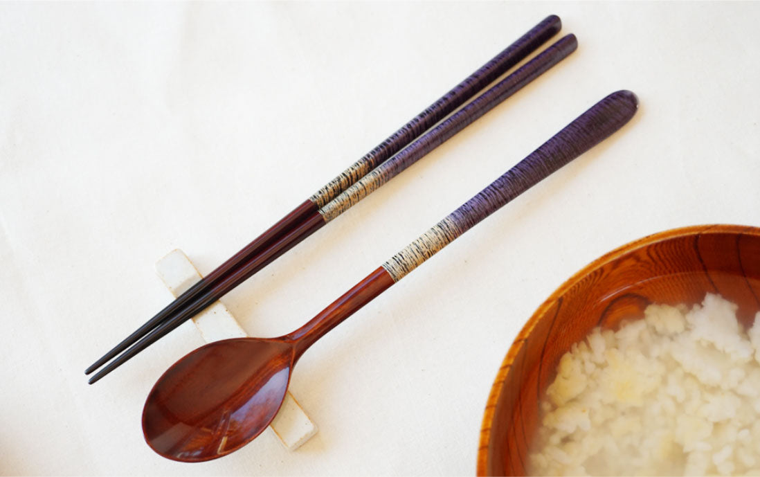 [Chilmong] Korean Ottchil Wooden Chopstick Set - Colored