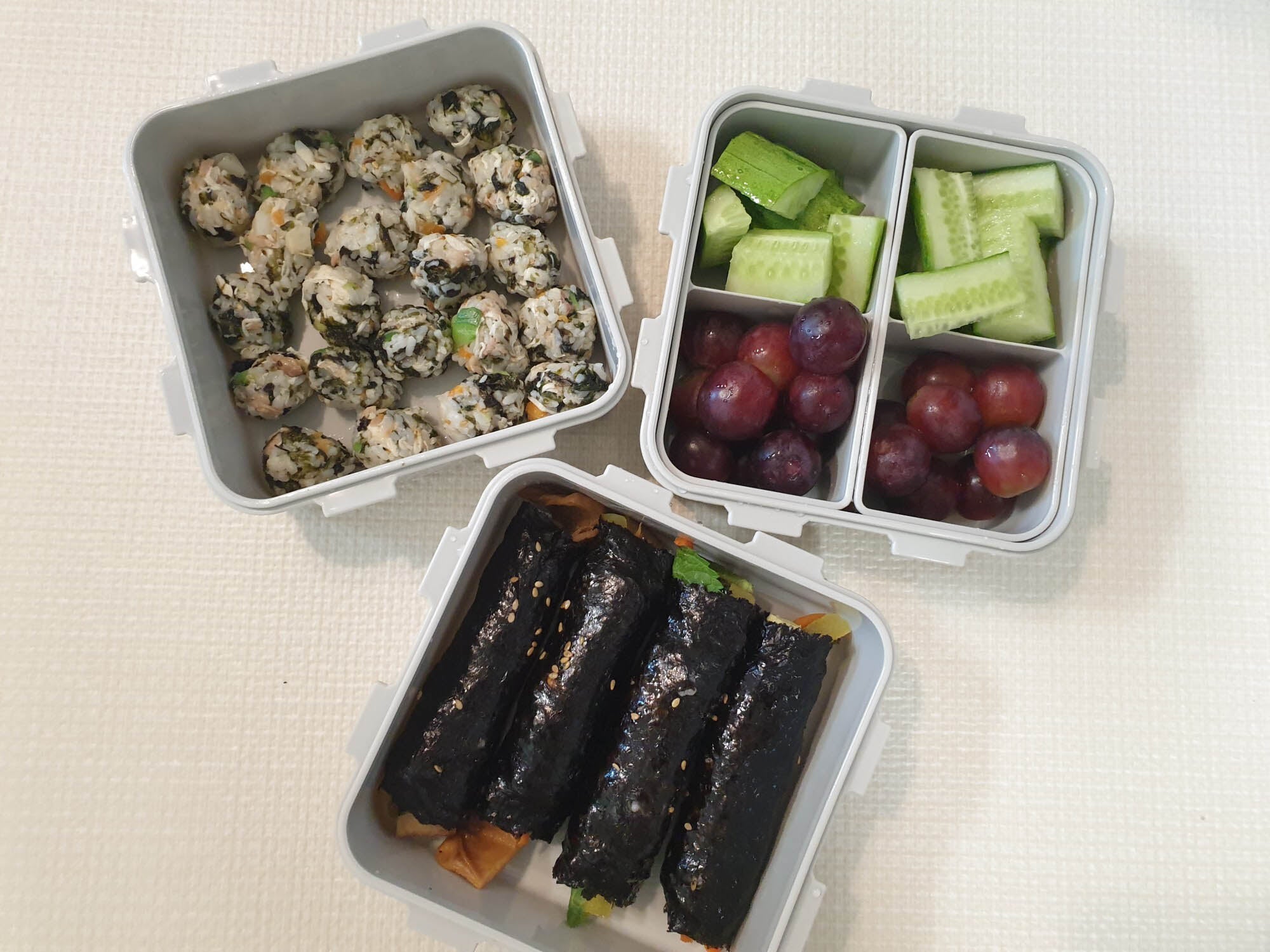 Quick & Easy Dosirak Korean Lunch Box - Christie at Home