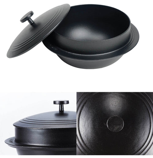 Moosse] Premium Cast Iron Gamasot – Gochujar Global