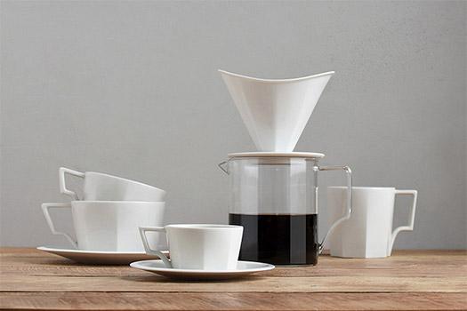 Blue Bottle Coffee x Kinto — Cafe Cup & Saucer for Two