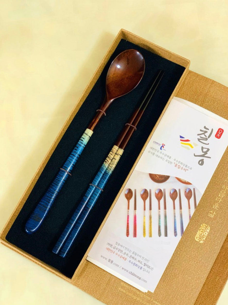 Chilmong] Premium Ottchil Chopstick Set - Wave Collection – Gochujar