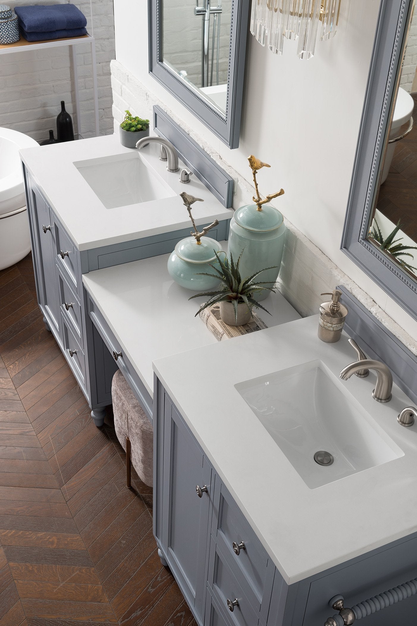 Copper Cove Encore 86 Double Bathroom Vanity