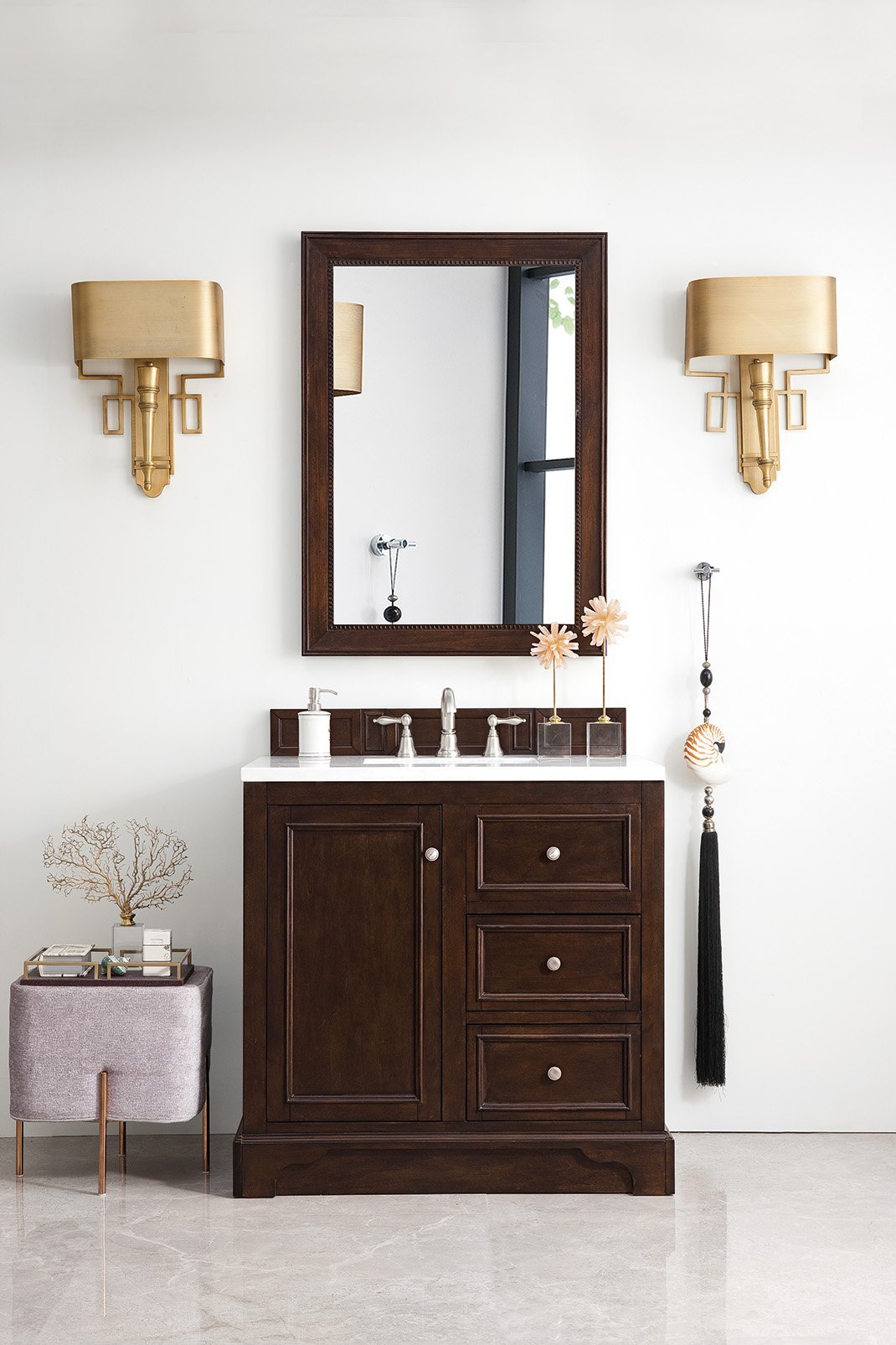 James martin palisades collection 36 single vanity чертеж