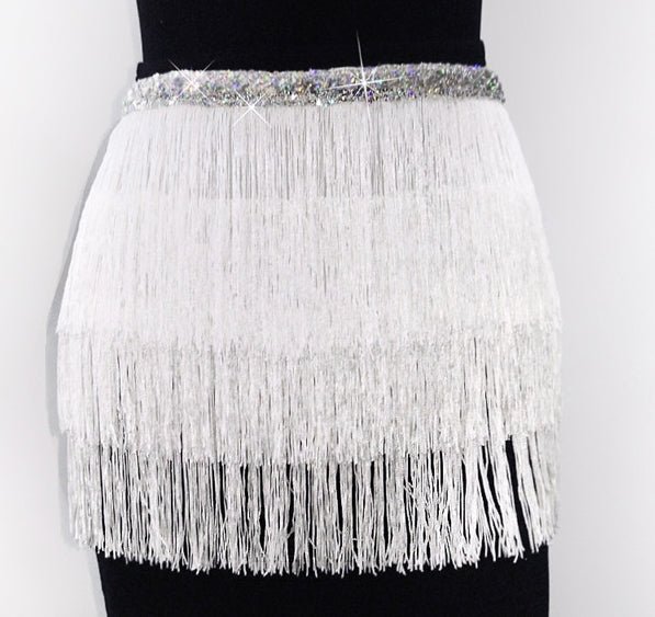 Fringe Wrap Skirt | ShinyGal