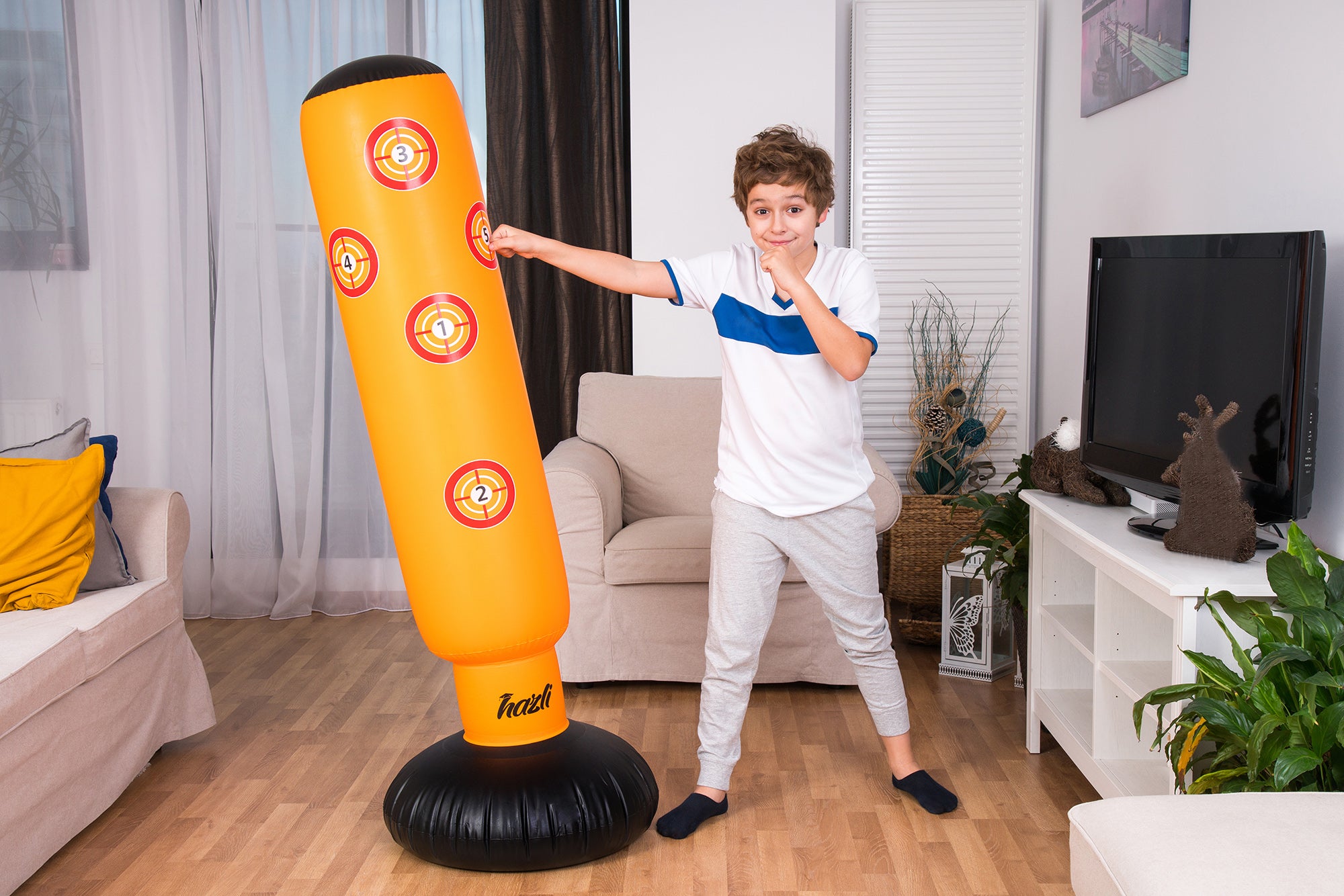 Inflatable Punching Bag for Kids with Bounce-Back Effect | Hazli Collection