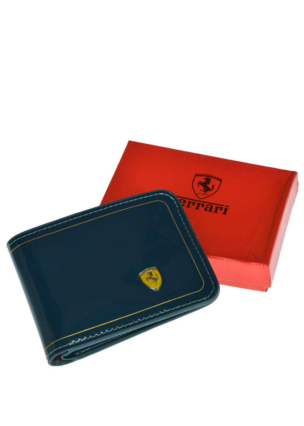 ferrari leather wallet