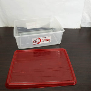 Pioneer Large-Size Transparent Plastic Food Container Storage Box