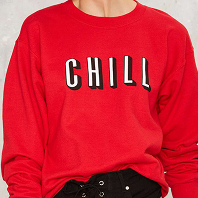 Chill red cotton shirt