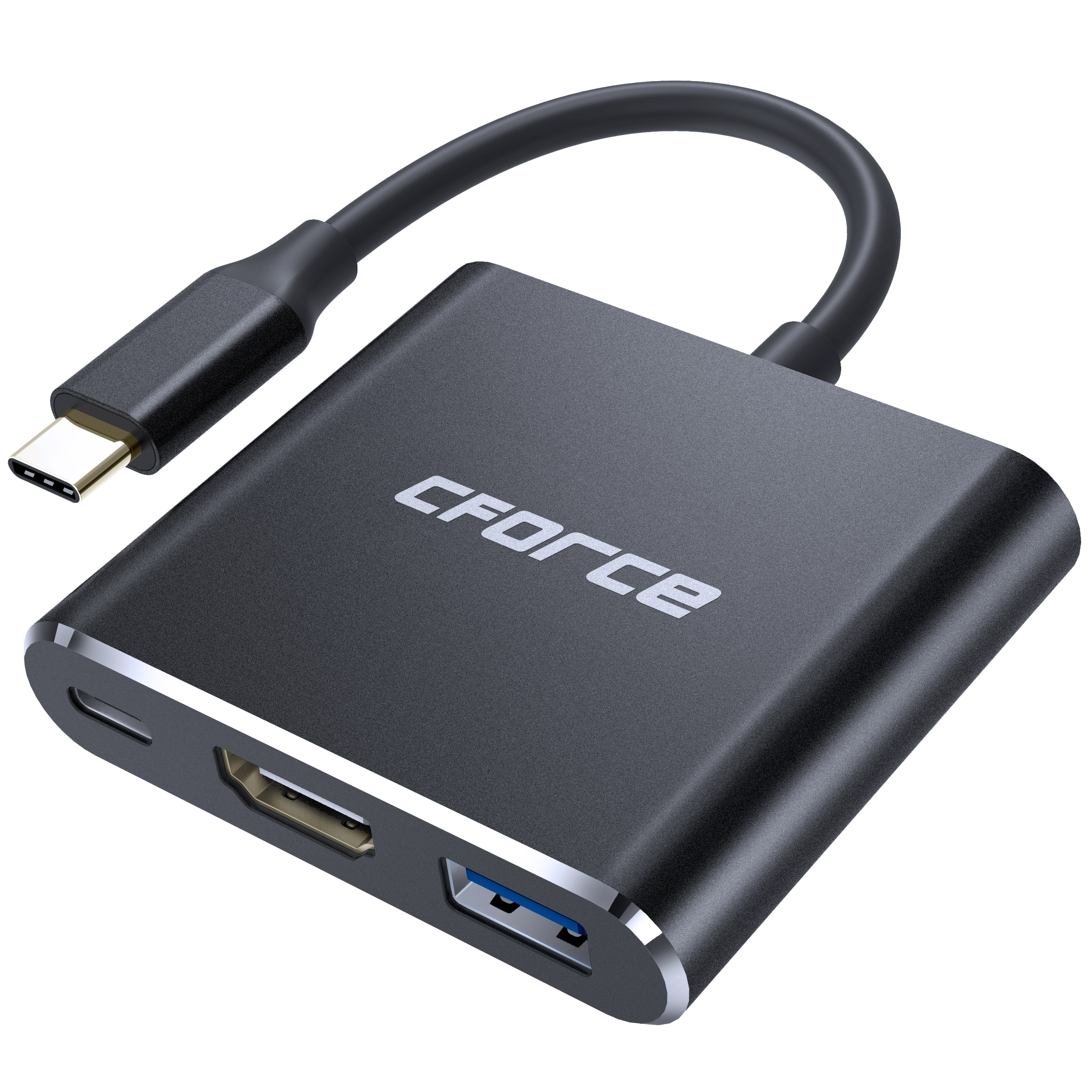 Seminary dramatisk blød C-FORCE HDMI USB C Hub Adapter for Nintendo Switch, 4k Type C HDMI Doc