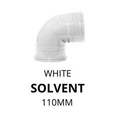 110mm White Aquaflow Solvent Weld