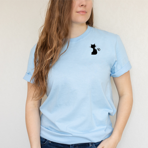 Cat T-shirt, Unisex Organic Cotton T-Shirt