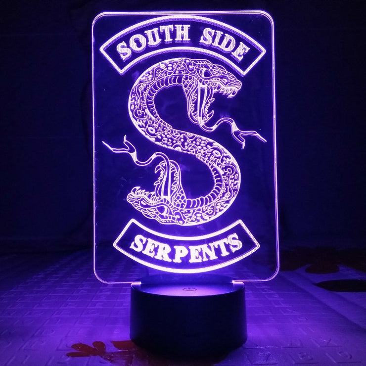 Lampe / Led South Side Serpents Riverdale Boutique Officielle Série