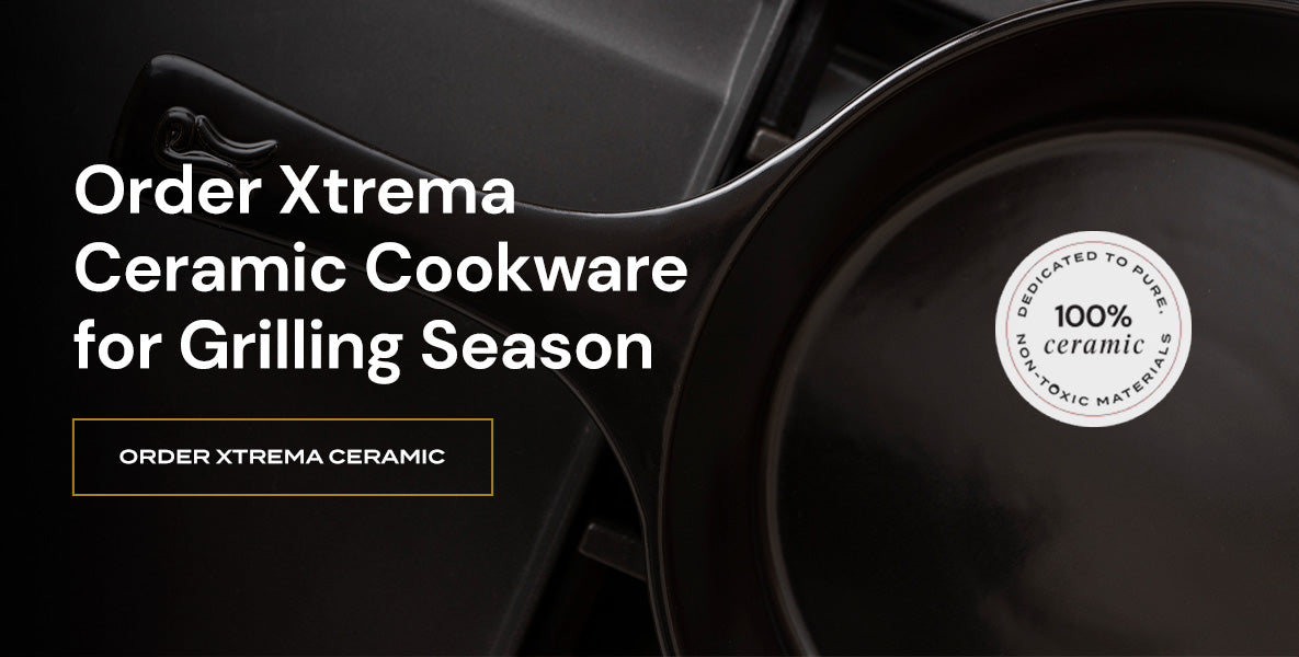 8-Inch Ceramic Grill Pan, Xtrema Cookware