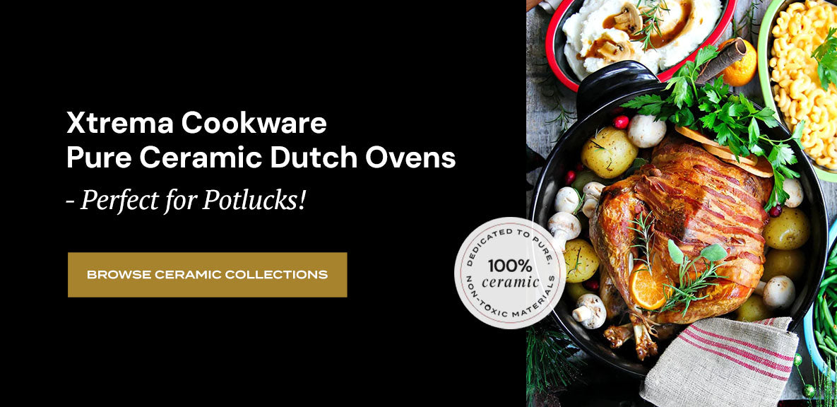 Xtrema Cookware Pure Ceramic Dutch Ovens — Perfect for Potlucks!