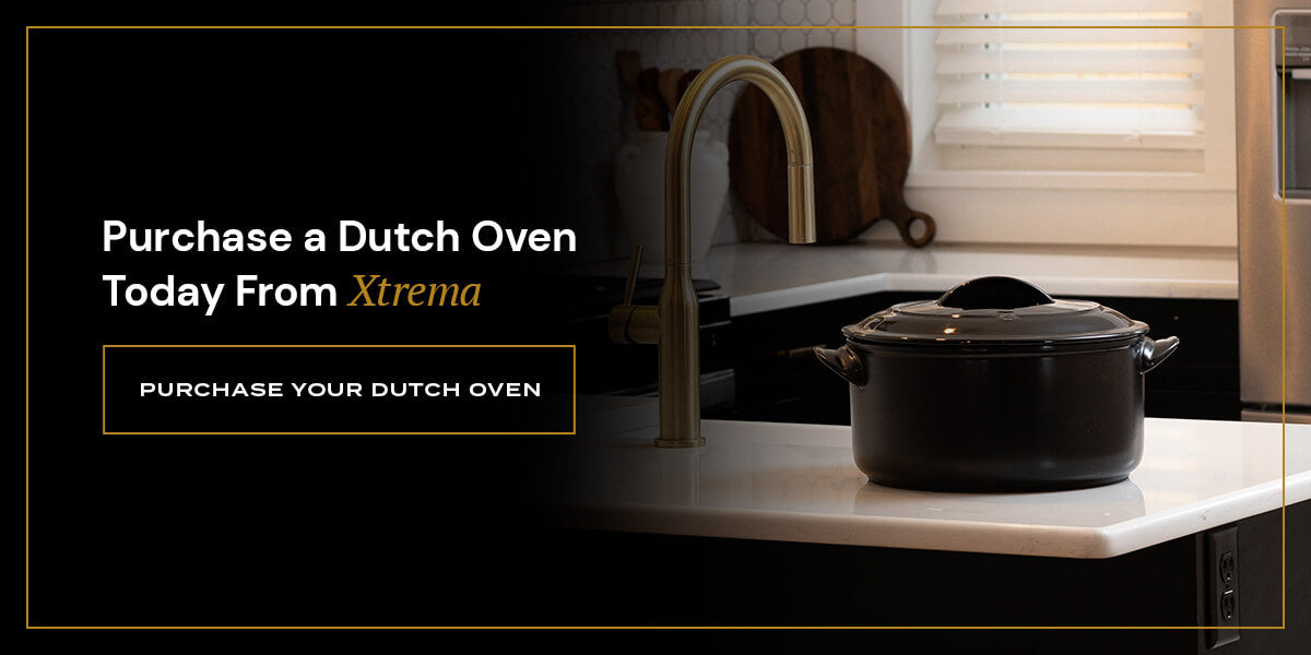 Xtrema 10.5 Qt. Versa 100% Ceramic Black Dutch Oven