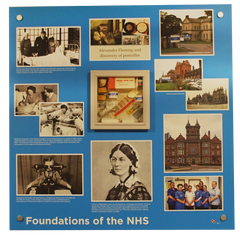 The Care Hiome Designer NHS reminiscence display artwork for dementia care homes