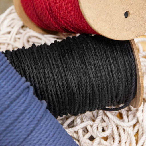 Solid Braid Construction Cotton Sash Cord - 1/4 Inch x 100 Feet