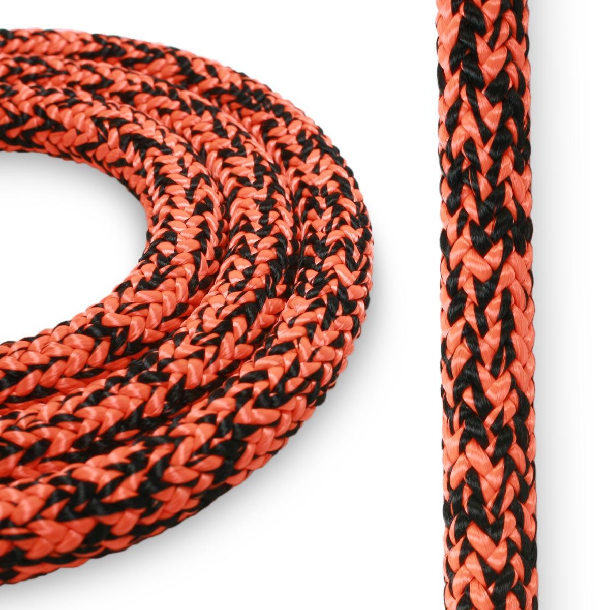 orange climbing rope