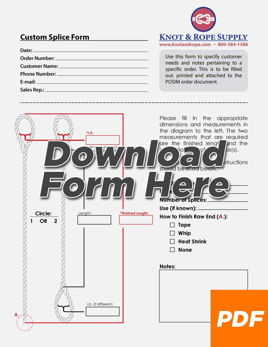 custom splice form