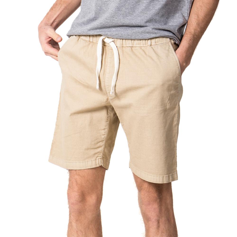 bermuda beige hombre