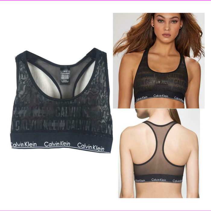 calvin klein sheer bralette