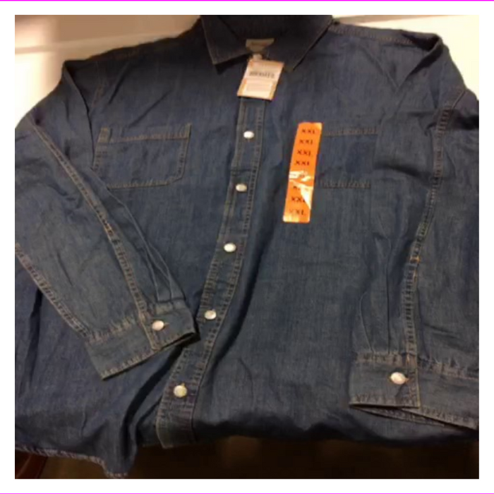 levi's men's barry classic denim shirt