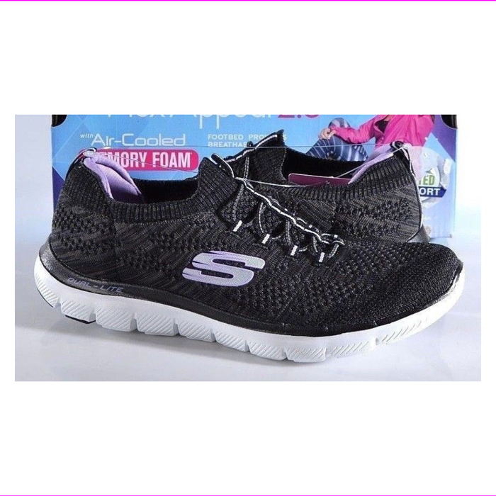 skechers air cooled memory foam sneakers