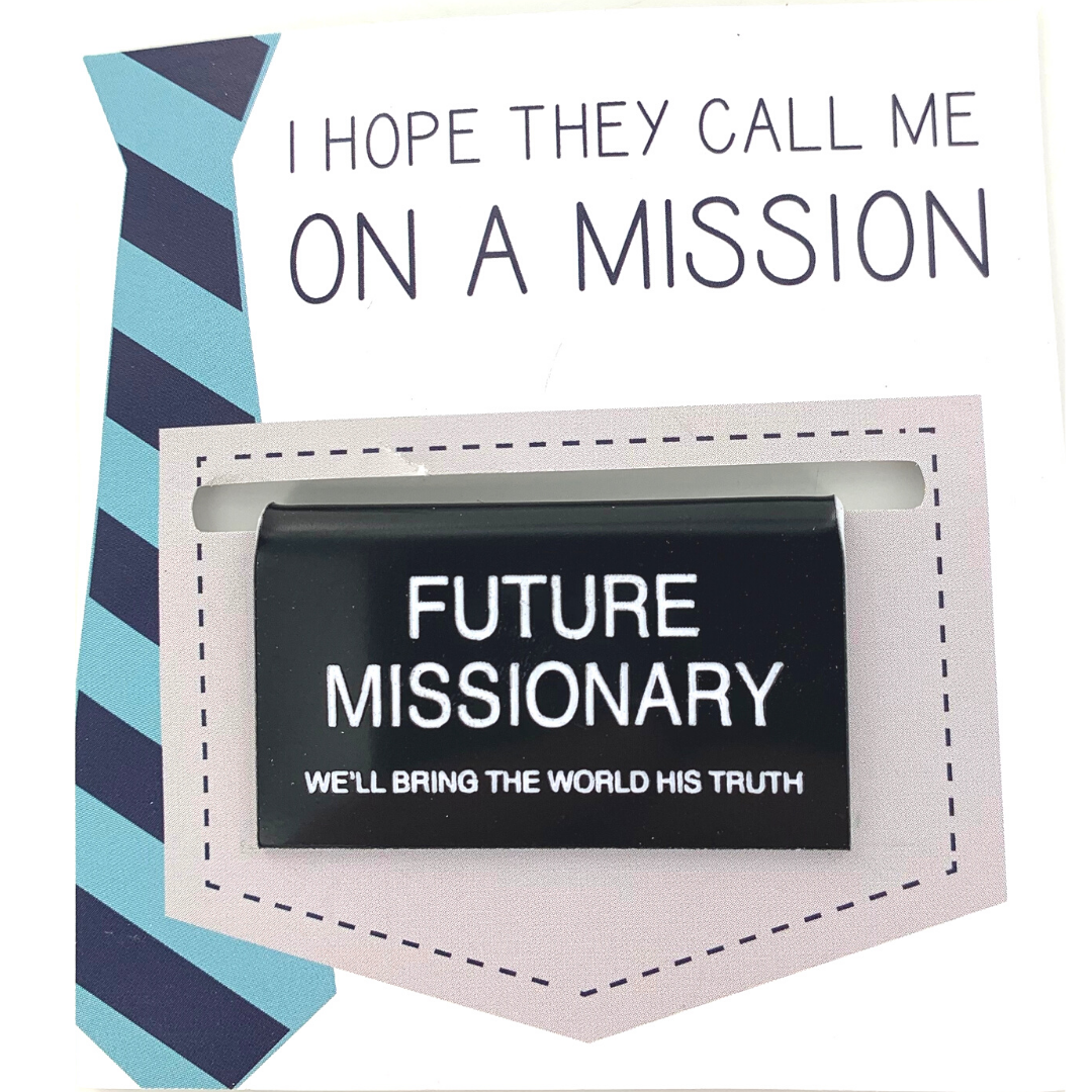 future missionary badge slip on Cedar Fort Publishing & Media
