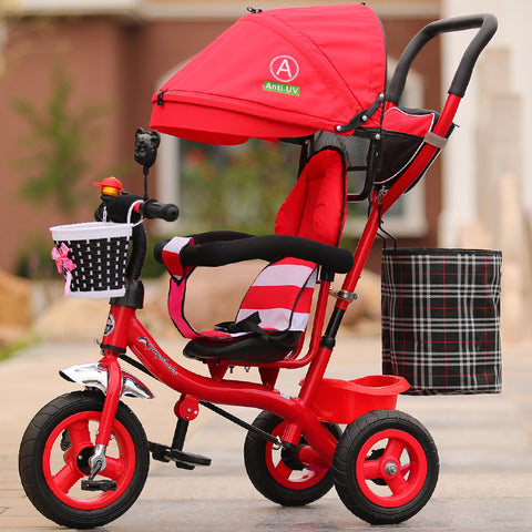 red toddler bike