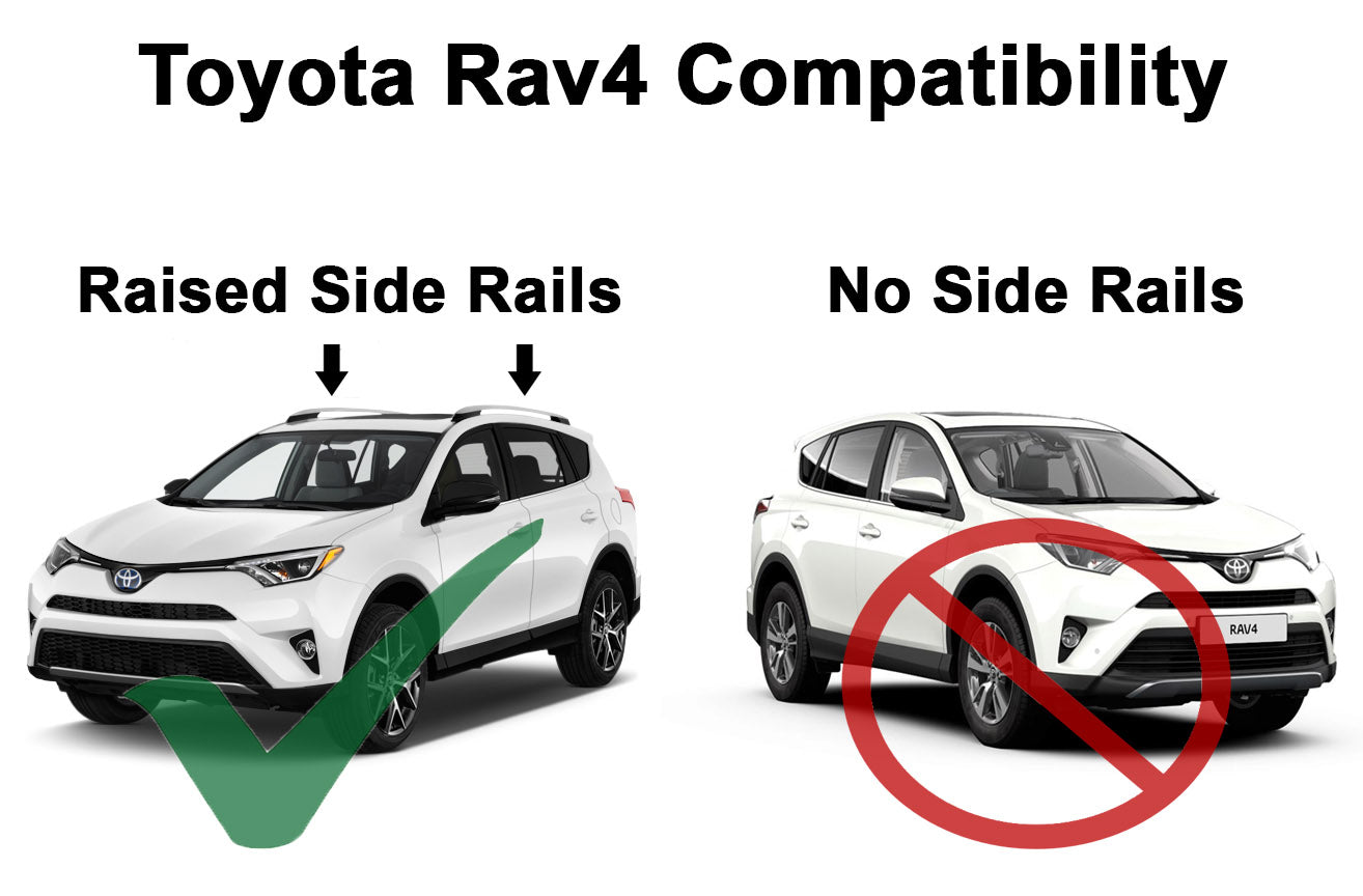 Toyota Genuine Rav4 Roof Rack Cross Bars Pt278 42192 2 Bar Set 2019 Rav4 Excludes Adventure Grade