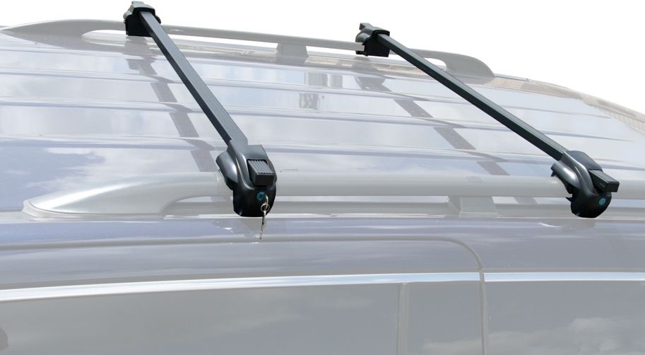 BrightLines VW Jetta Wagon Roof Rack Crossbars 2001-2014 Lockable Steel