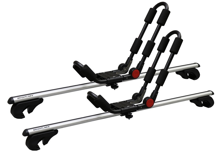 BrightLines BMW X3 Roof Racks Cross Bars Kayak Rack Combo 2004-2010