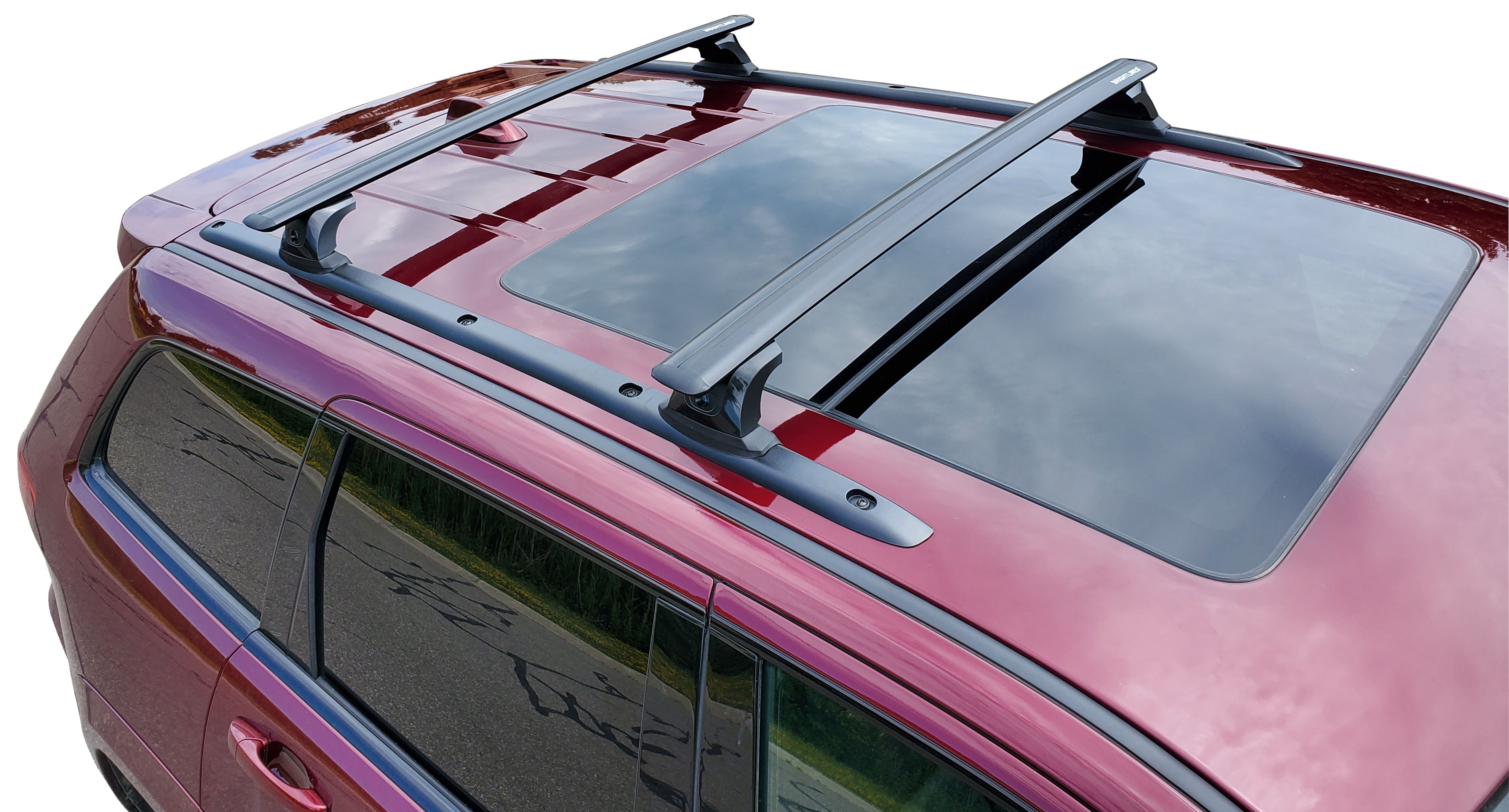 BrightLines Roof Rack Crossbars Roof Bars Compatible with Jeep Grand Cherokee Altitude/SRT with Roof