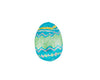Foil Wrapped Chocolate Hollow Easter Egg