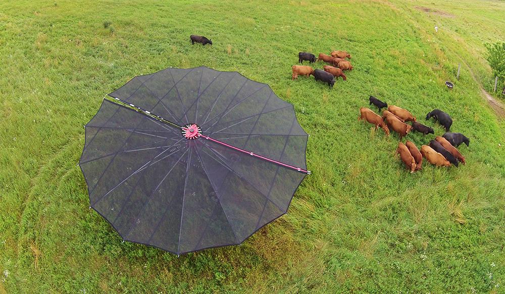 Get Quote Shade Haven Sb1200 Portable Cattle Livestock Shade Structure