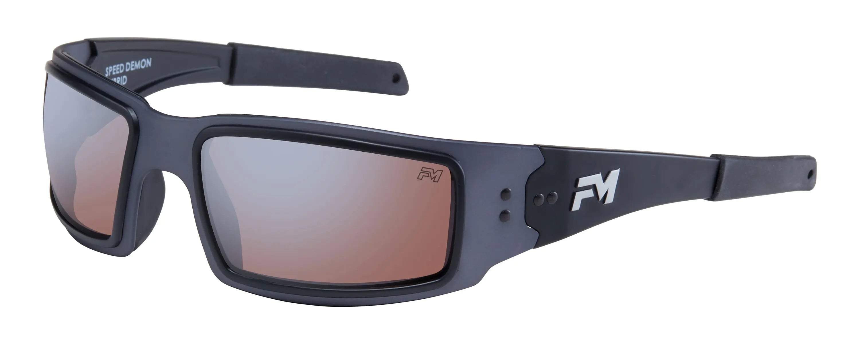 Speed Demon Hybrid Gun Metal, Flash Beryllium Copper Polarized Lens