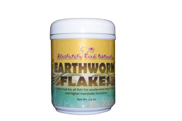 earthworm flakes for fish